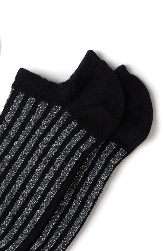 Siyah Kadın 2li Çorap Seti