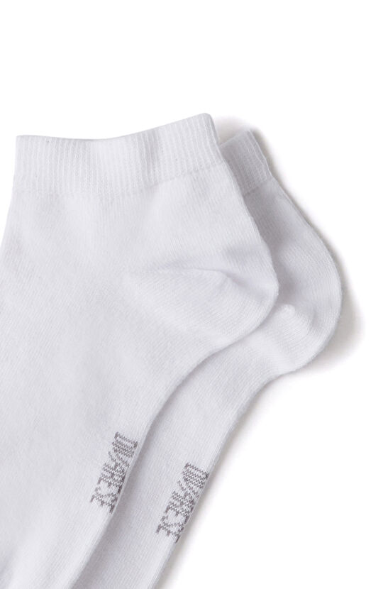 2li Beyaz Kadın Bambu Çorap Seti