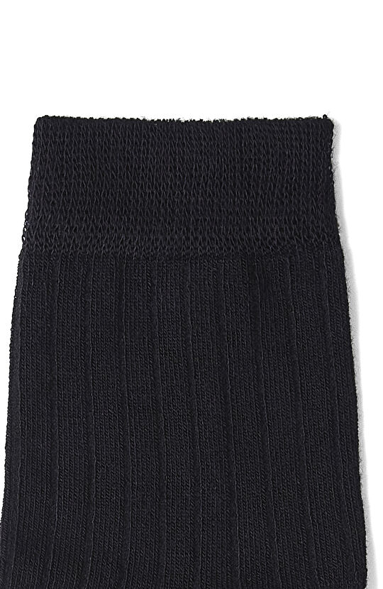 Siyah Kadın Bambu Çorap