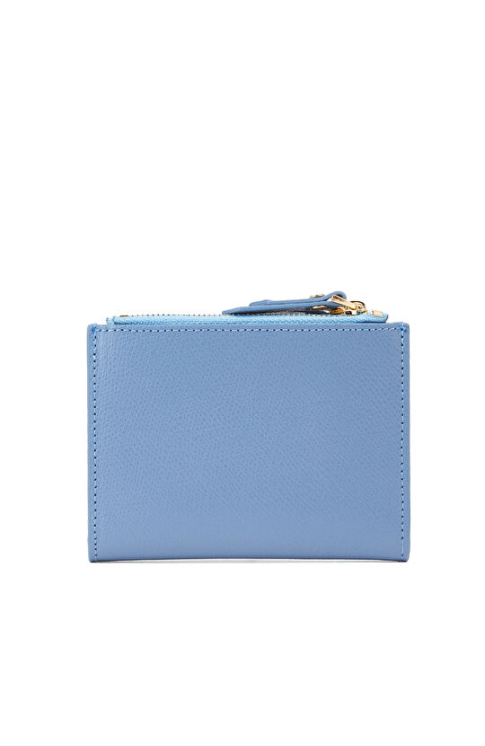 Mavi Kadın Deri Cüzdan