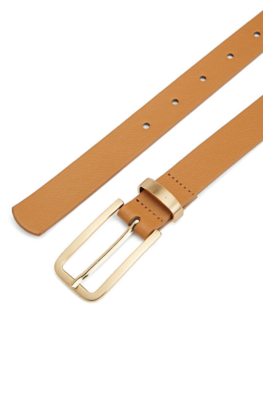 Karamel Kadın Deri Kemer