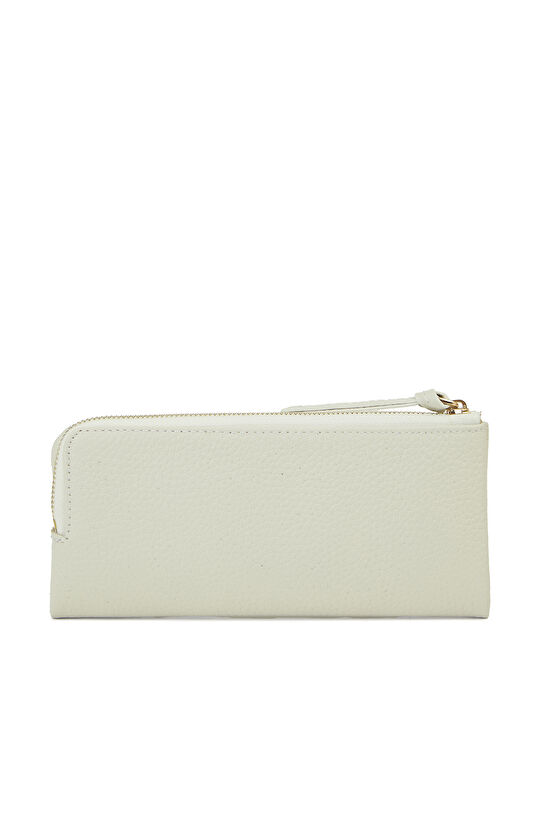 Bej Kadın Deri Cüzdan