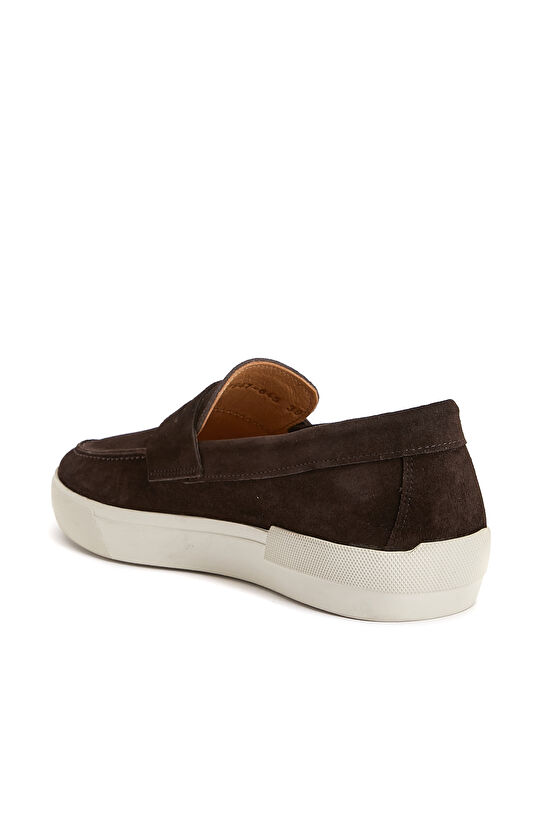 Acı Kahve Kadın Süet Loafer