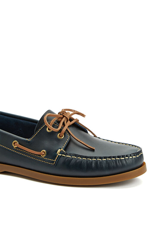 Lacivert Erkek Deri Ayakkabı