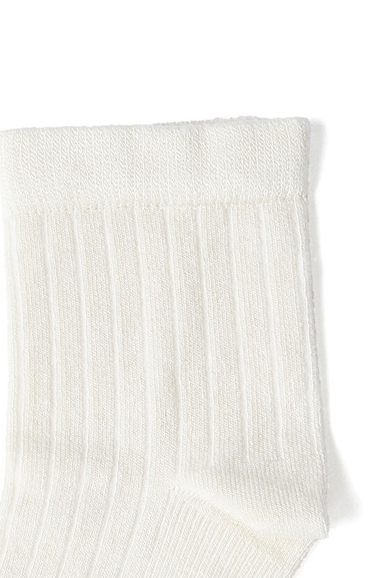 Bej Bambu Kadın Çorap