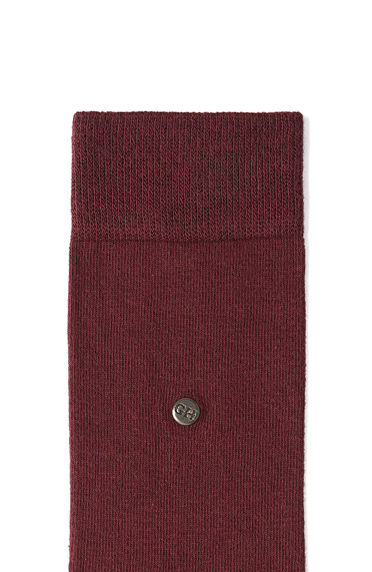 Bordo Erkek Çorap
