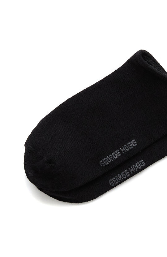 Siyah Lacivert 2li Erkek Bambu Çorap Seti