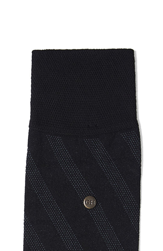 Siyah Erkek Bambu Çorap