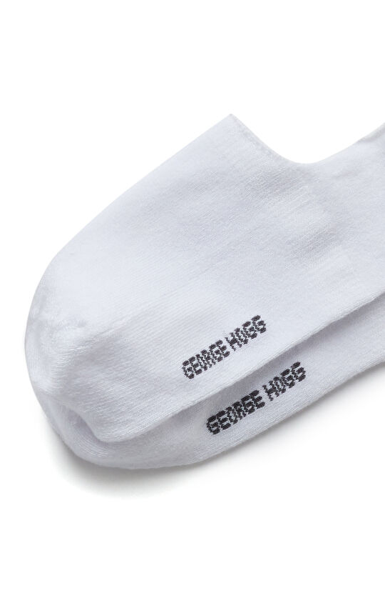 Beyaz 2'Li Çorap Set