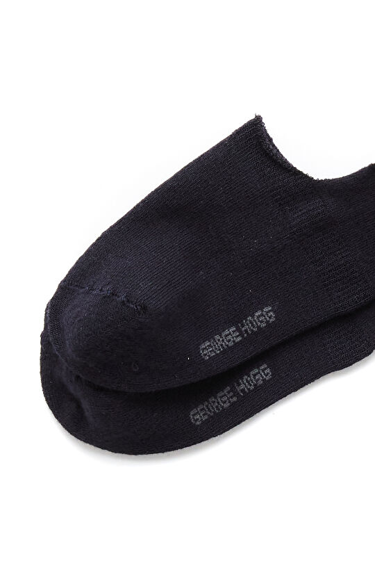 Siyah Lacivert 2li Erkek Bambu Çorap Seti