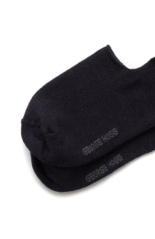 Lacivert Antrasit 2li Erkek Bambu Çorap Seti