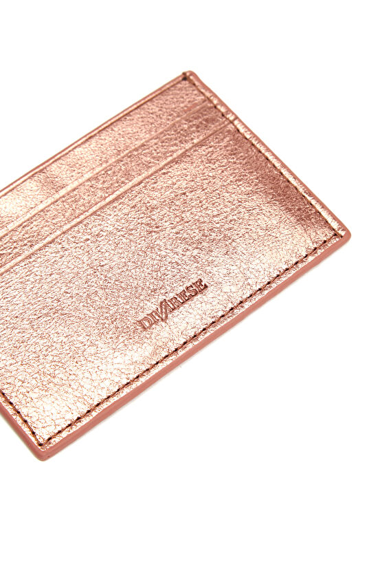 Bronz Kadın Deri Kartlık