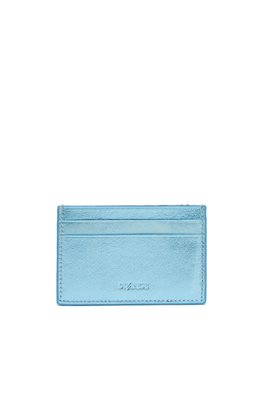 Mavi Kadın Deri Kartlık