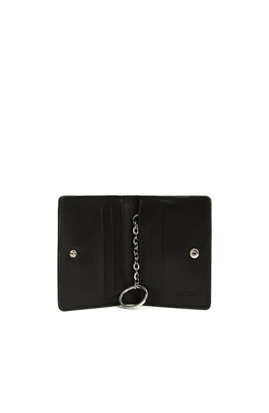 Siyah Erkek Deri Kartlık