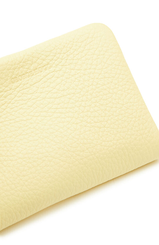 Sarı Kadın Deri Kartlıklı Cüzdan