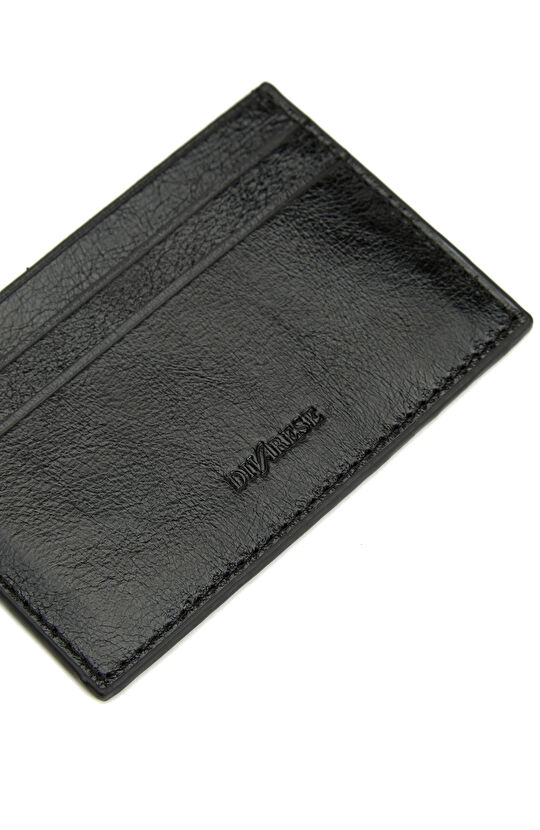 Siyah Kadın Deri Kartlık