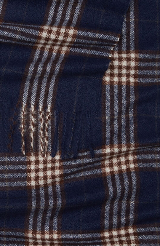 Lacivert Erkek Recycled Polyester Atkı