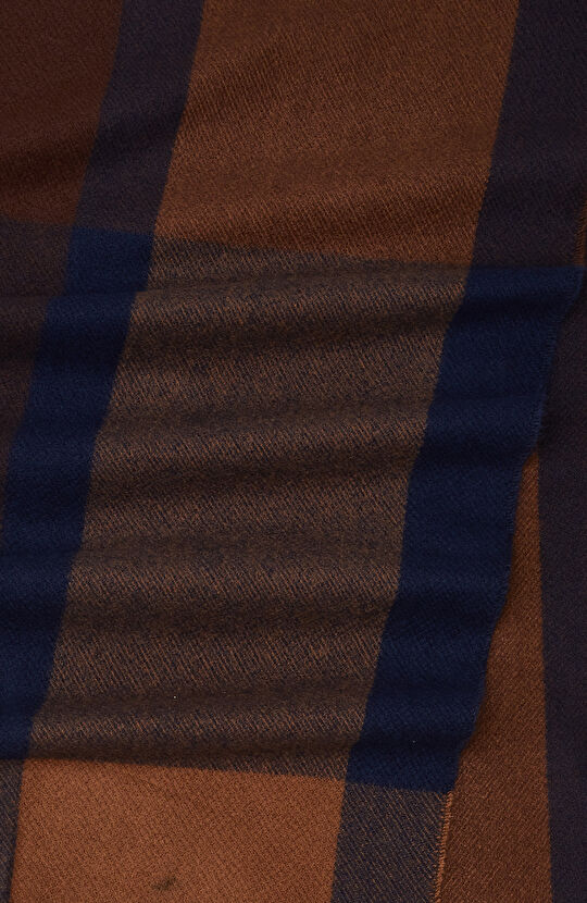 Kahverengi Erkek Recycled Polyester Atkı