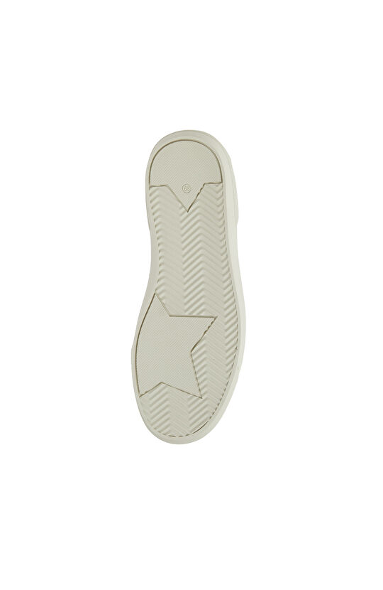 Bej Kadın Deri Loafer