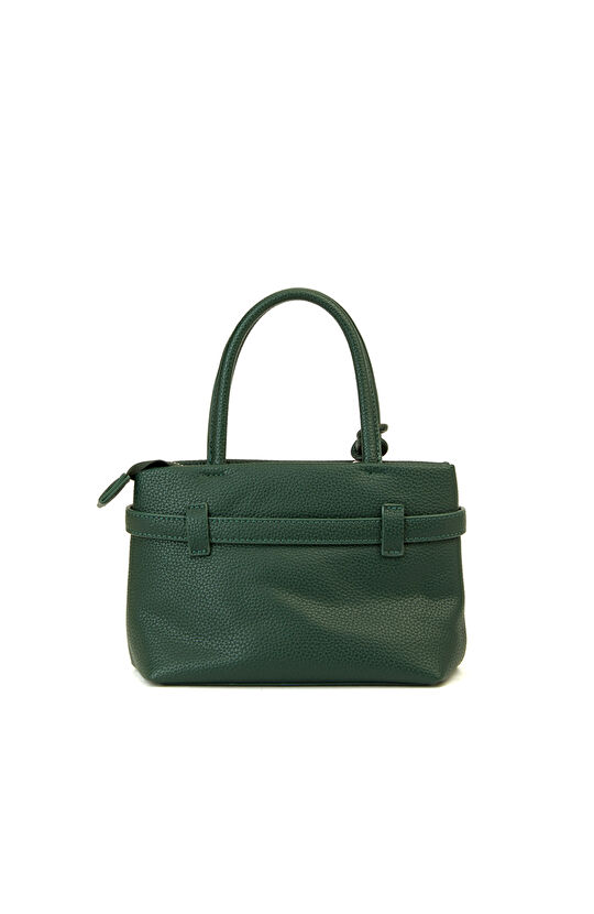 Koyu Yeşil Baskılı Kadın Küçük Çanta