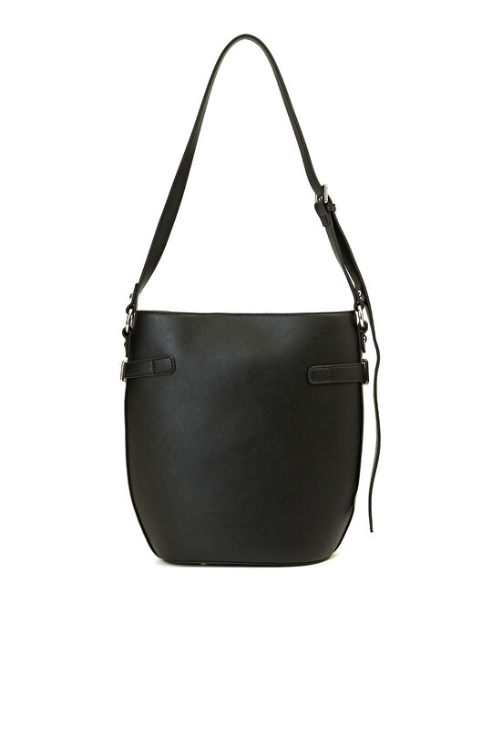 Siyah Kadın Postacı Çanta