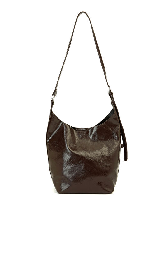 Kahverengi Kadın Postacı Çantası