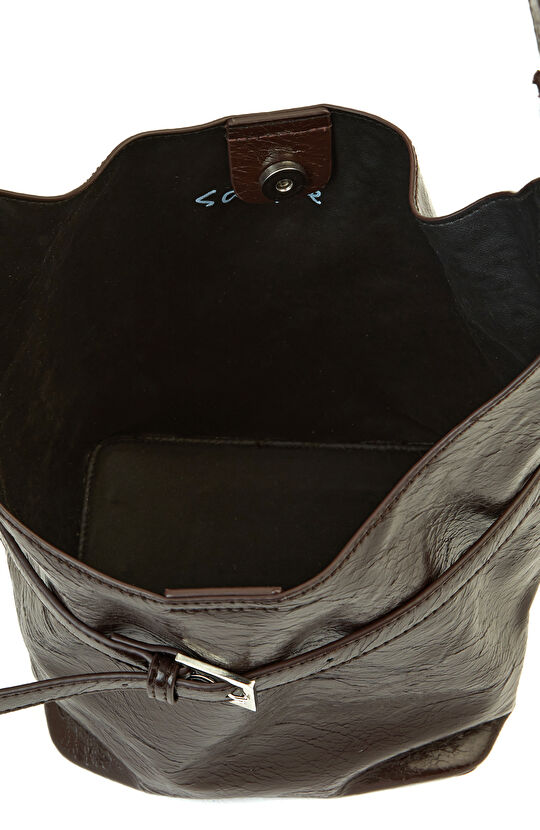 Kahverengi Kadın Postacı Çantası