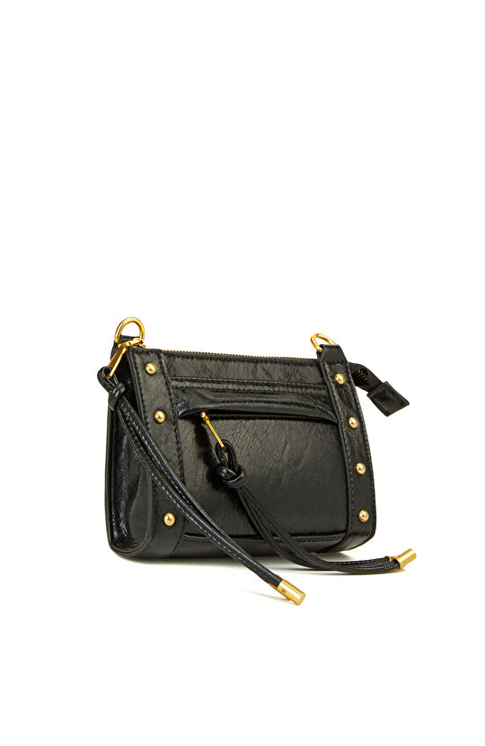 Siyah Kadın Postacı Çanta