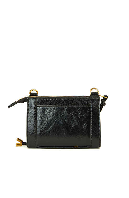 Siyah Kadın Postacı Çanta