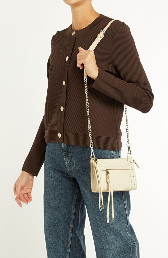 Bej Kadın Postacı Çanta