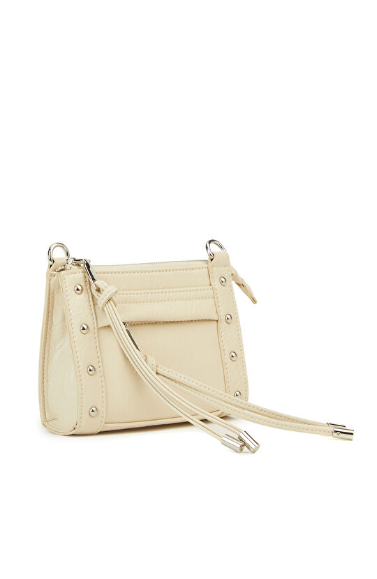 Bej Kadın Postacı Çanta