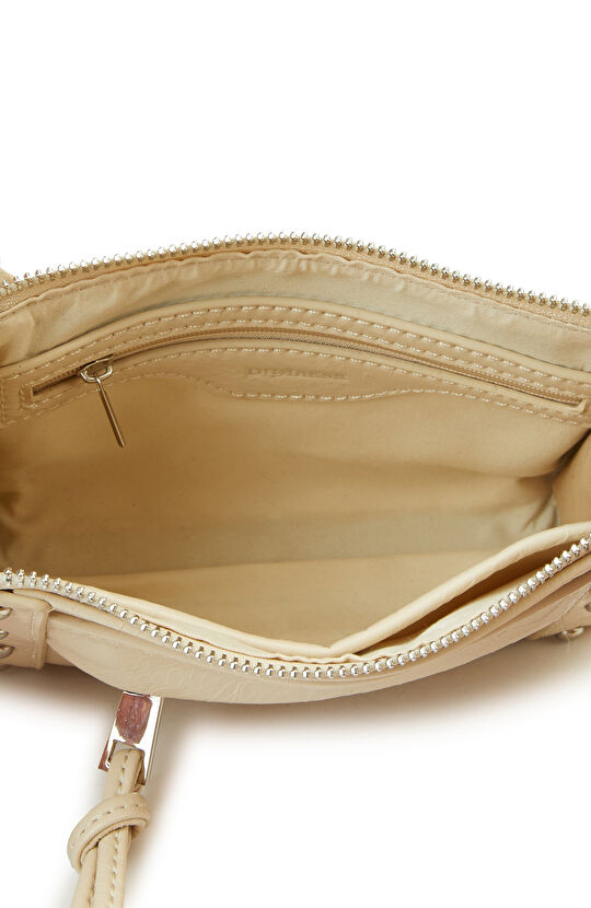 Bej Kadın Postacı Çanta