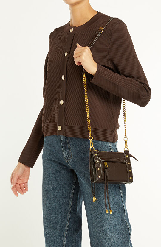 Kahverengi Kadın Postacı Çanta