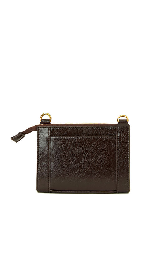 Kahverengi Kadın Postacı Çanta