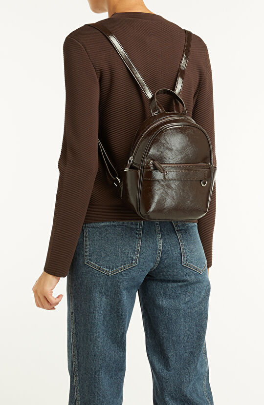 Bordo Kadın Sırt Çantası