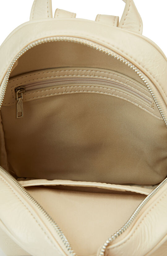 Bej Kadın Sırt Çantası