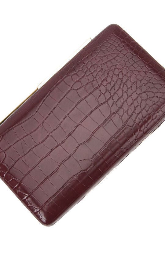 Bordo Kadın Clutch