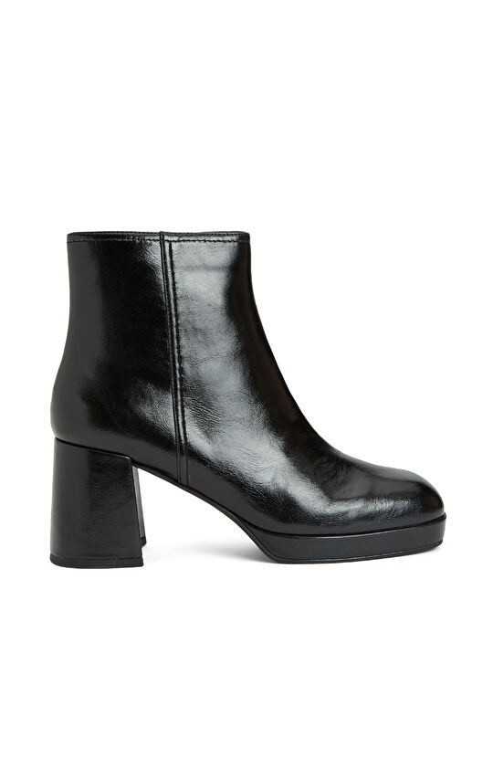 Siyah Kadın Topuklu Bot