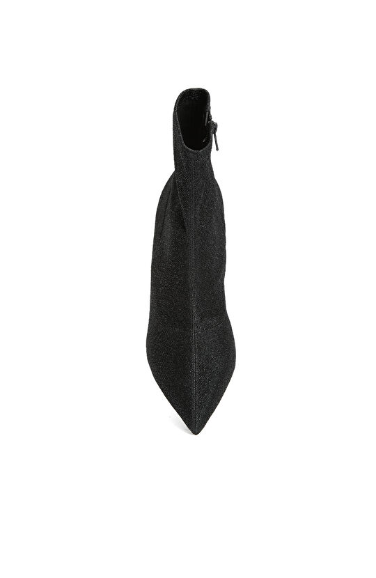 Siyah Kadın Desenli Bot