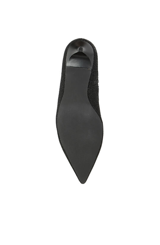 Siyah Kadın Desenli Bot