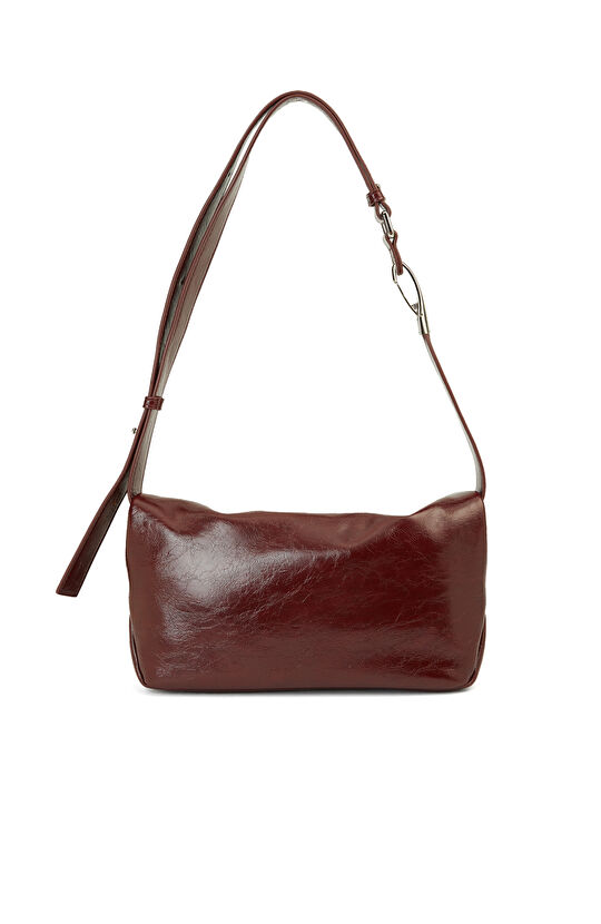 Bordo Kadın Postacı Çanta