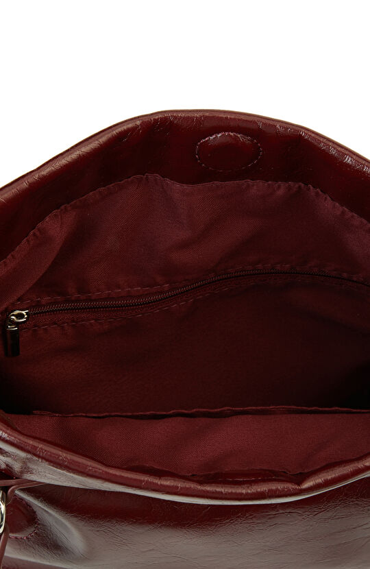 Bordo Kadın Postacı Çanta