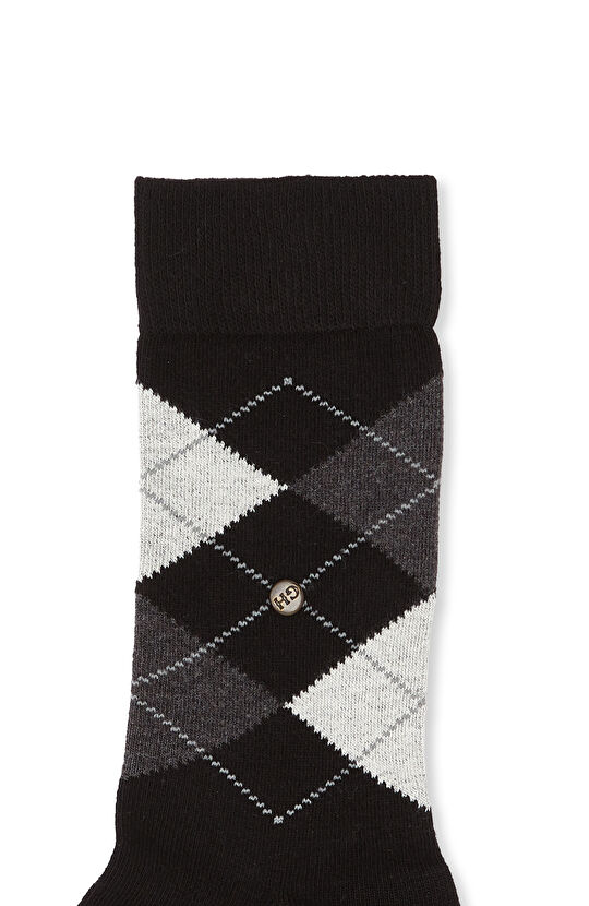 Siyah Erkek Soket Çorap