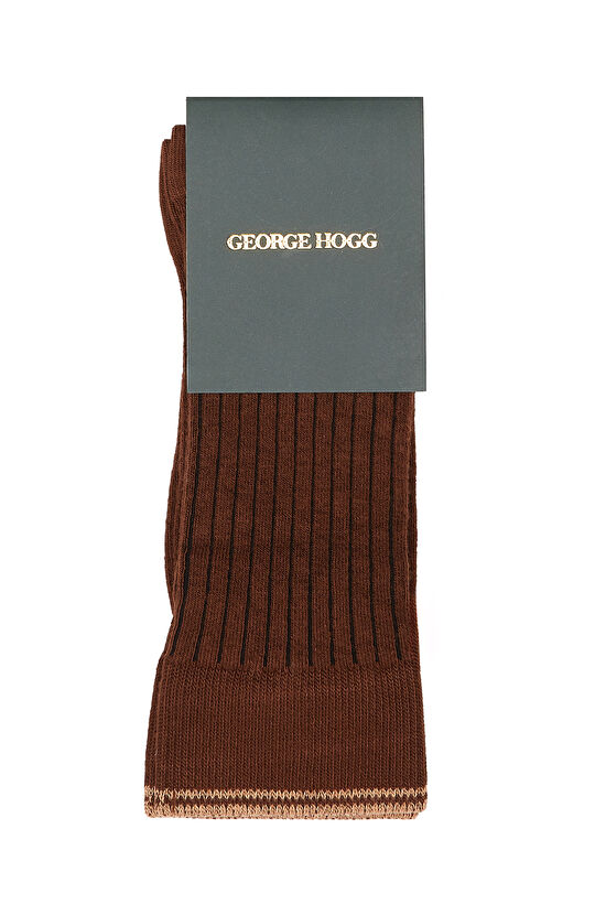 Kahverengi Erkek Soket Çorap