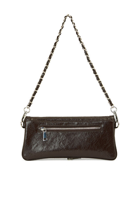 Kahverengi Kadın Clutch