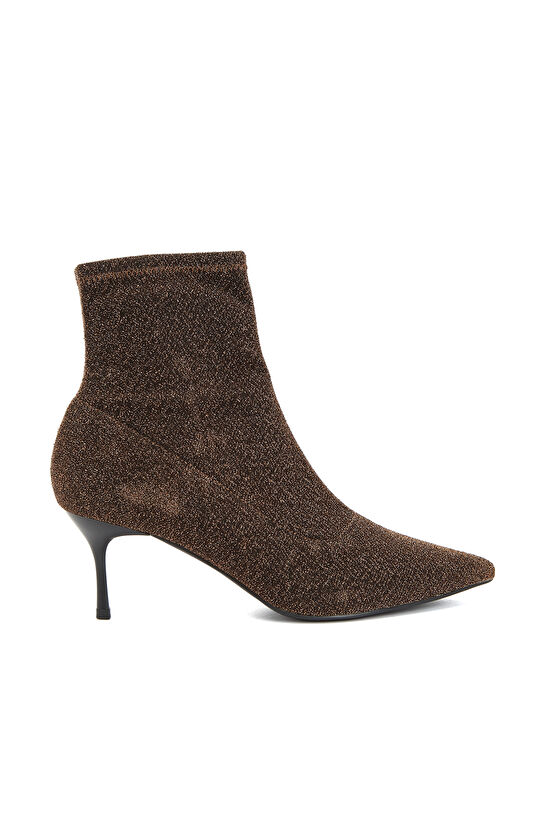 Bronz Desenli Kadın Bot