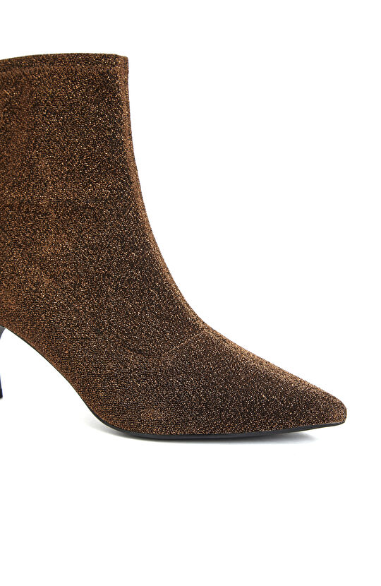 Bronz Desenli Kadın Bot