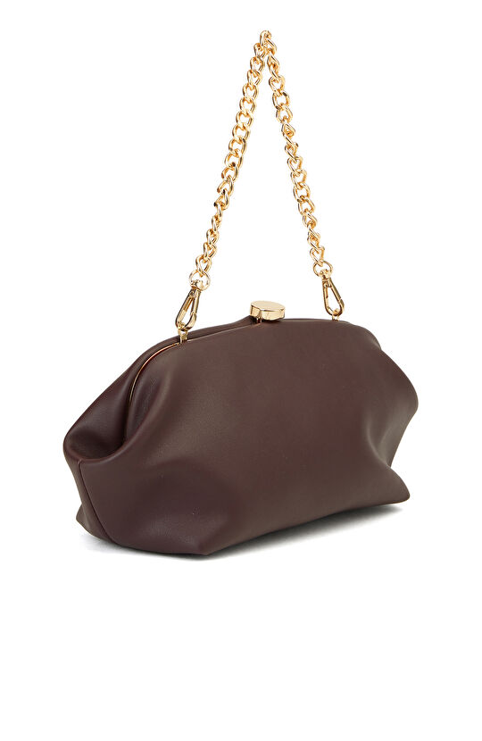 Bordo Kadın Clutch