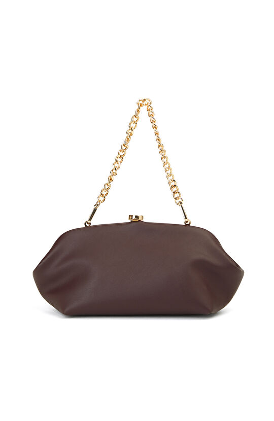 Bordo Kadın Clutch
