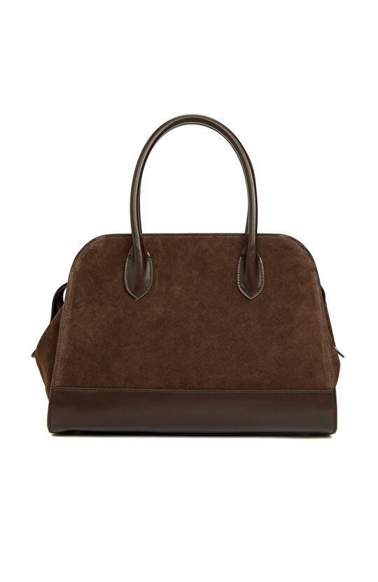 Kahverengi Kadın Süet Çanta